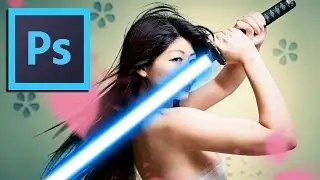 How to Create a Lightsaber in Photoshop CC - Star Wars Lightsaber Effect