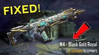 FREE LEGENDARY M4 FIXED ON GLOBAL SERVER!