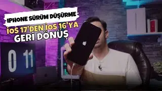 iOS 17 'den iOS 16 'ya Geri Dönüş - iOS Sürümü Nasıl Düşürülür?