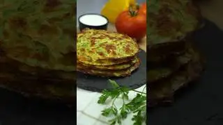 Оладьи из кабачков в духовке🥞