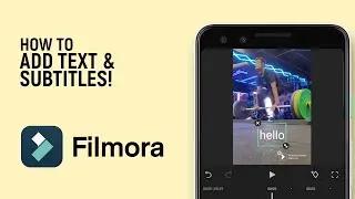 How to Add Text And Subtitles in Filmora App [MOBILE]