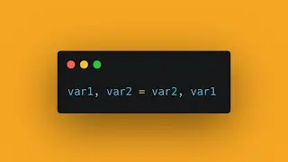 Python SWAP VARIABLES in 30 seconds 👨‍💻 #shorts