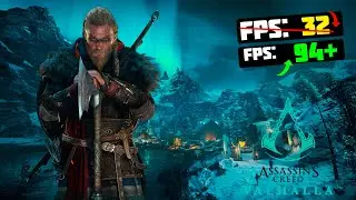 🎮Assassins Creed Valhalla: МАКСИМАЛЬНАЯ ОПТИМИЗАЦИЯ и ПОВЫШЕНИЕ FPS НА СЛАБОМ ПК / ВАЛЬГАЛЛА [2021]