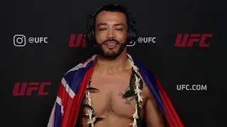 UFC Vegas 21: Dan Ige - A First Round KO Is Nice, Cant Beat That | Post-fight Interview