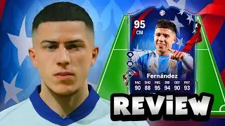 95 PATH TO GLORY ENZO FERNANDEZ PLAYER REVIEW - FC 24 Ultimate Team