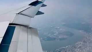 EVA Air BR76 AMS-BKK Landing #bangkok #thailand #airport