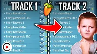 DUPLICATE MIXER TRACK FL STUDIO | How to Copy Mixer Effects in FL Studio (Clone Mixer Channel)