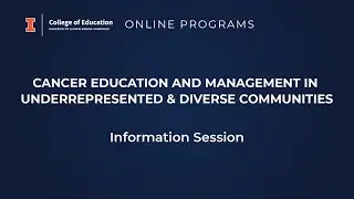 Online Programs - Cancer Education and Management, Graduate Certificate CERT