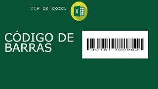 CÓMO CREAR BARRA DE CODIGO DESDE EXCEL PASO APASO COMPLETO 2023