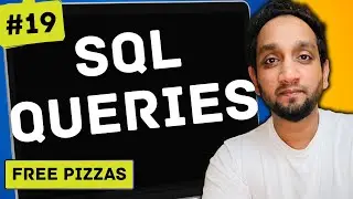 FREE Pizzas - SQL Interview Query 19 | SQL Problem Level "MEDIUM"