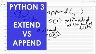 Extend Vs Append Python 3