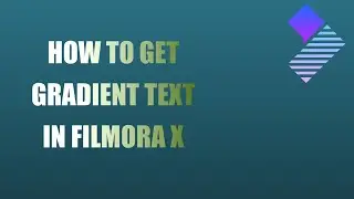 How to get Gradient Text Effect in Filmora X | MM Tech Tuts | #shorts