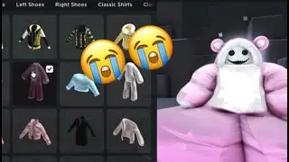 ROBLOX Bear Clothing GLITCH 😭😭