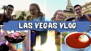 Las Vegas Vlog - Caesars Palace Room Tour | Mon Ami Gabi & Ice Cream on the Las Vegas Strip 🏰🥖🍨