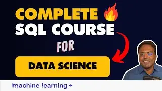 Complete SQL course for Data Science - From Scratch