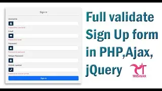 1.how to make full validated form in php ,ajax ,jquery in hindi