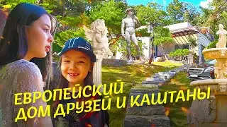 В гостях у друзей мужа/ Корейская дача и сбор каштанов;)