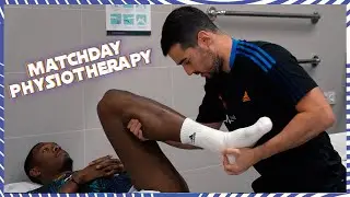 How REAL MADRIDS physios work on matchday