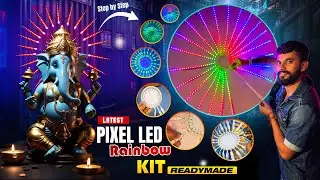 PIXEL LED STRIP TYPE RAINBOW KIT FOR GANPATI DECORATION | GANPATI DECORATION