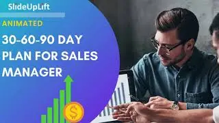 Animated 30 60 90 Days Plan for Sales Manager | PowerPoint Animation