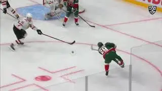 Laser shot goal by Burmistrov