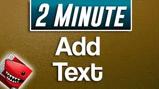 How to Add Text Tutorial | Lightworks