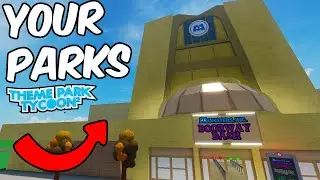 🔴 VISITING YOUR PARKS in Theme Park Tycoon 2