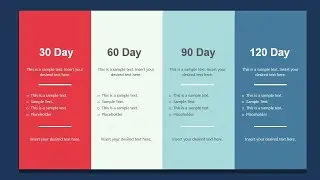 How to create a 30 60 90 Day Plan? | Animated 30 60 90 Day Plan Example | SlideUpLift