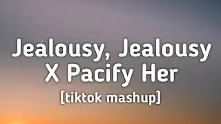 Jealousy, Jealousy X Pacify Her (tiktok mashup) [Lyrics]