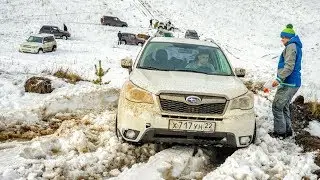 МЫ ОФИГЕЛИ! ПРАДО НЕ МОЖЕТ ЗАЕХАТЬ НИКУДА. Toyota Land Cruiser Prado на снегу