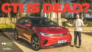 Is this the future of fast cars? | New Volkswagen ID.4 GTX road review