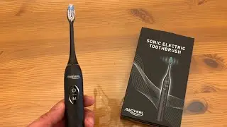 Sonic Electric Toothbrush with 8 Brush Heads for Adults, BAOVERI Rechargeable