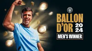 RODRI! Ballon d'Or 2024 Men's Winner!