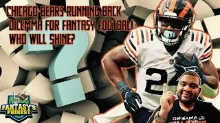 Chicago Bears Running Back Dilemma for Fantasy Football: Who Will Shine? #fantasyfootball2024