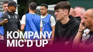 Kompany Micd Up | OPEN TRAINING | Fans Given Training Insight