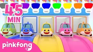 Baby Shark Toy Car Compilation | Rescue William + more |  Car Songs | Pinkfong Baby Shark