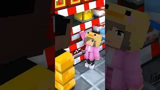 Девочка и пиво в Майнкрафте #shorts #майнкрафт #minecraft