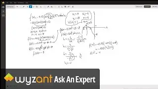 f(x)= -0.25(x+4)(x+8) Datos para graficar la parábola