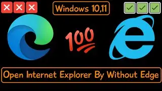 internet explorer open but opens microsoft edge | stop edge from opening automatically windows 11,10