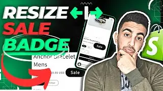 How To Resize Sale Badge On Product Page In Shopify (On Desktop or Mobile)