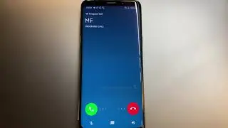 Samsung Galaxy S9: WhatsApp, Telegram & Viber Incoming Call
