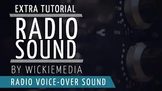 How to create a Radio type Voice-Over Sound...