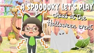 my villagers betray me....ACNH lets play ep 11🎃Halloween Event