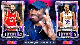 NEW TIER PLASMA QUARTZ PACK OPENING! (Sneak Peek) NBA 2K Mobile Season 5