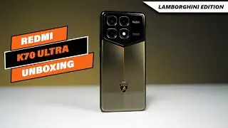 Xiaomi Redmi K70 Ultra Lamborghini Edition Unboxing | Price in UK | Hands on Review