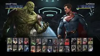 Injustice 2 - Single fight gameplay - Swamp Thing