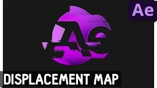 Tutorial 22. Glitch with Displacent Map in After Effects ✔