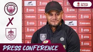 Vincent Kompany on Man City Return | PRESS CONFERENCE | Manchester City v Burnley FA Cup QF