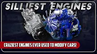 15 SILLIEST engines that HAVE BEEN used to modify cars.