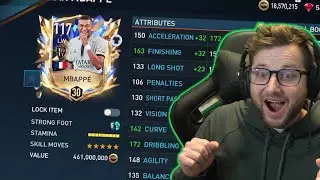 I Got UTOTY Mbappé, Max Rated Him, And He Has Over 200 Sprint Speed! FIFA Mobile 23 TOTY